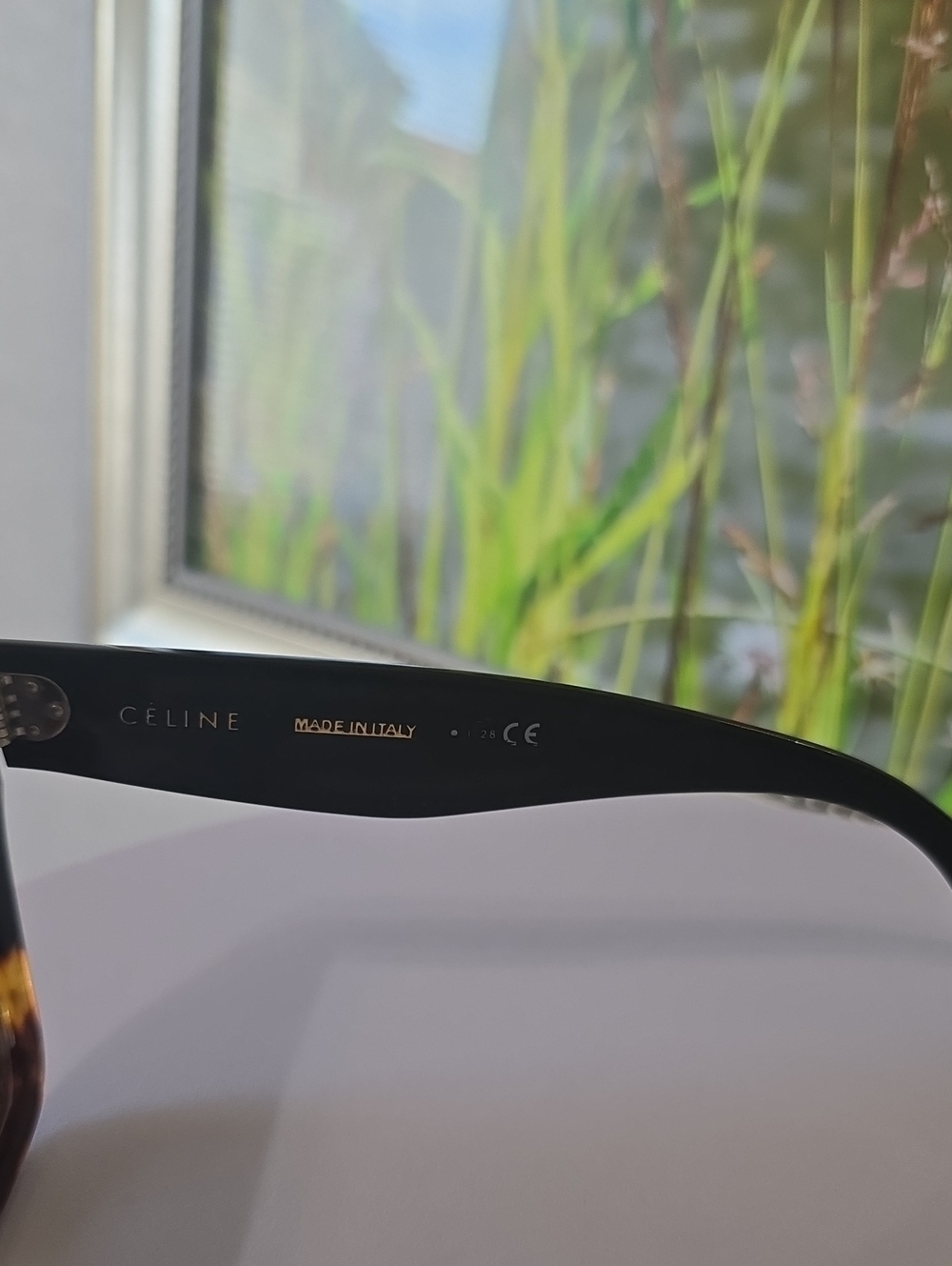 CELINE CL40004I Cat Eye Sunglasses Black Tortoise Gradient Lenses Italy Designer - Picture 7 of 11
